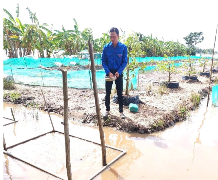 Ngô Văn Hảnh, Bí thư Chi đoàn ấp Mỹ Hiệp, xã Long Bình - tấm gương sáng trong học tập và làm theo Bác